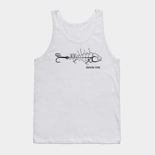 Hook ink Logo fish out of hooks Tank Top